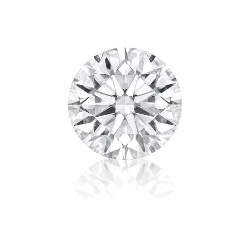 Round cut diamond