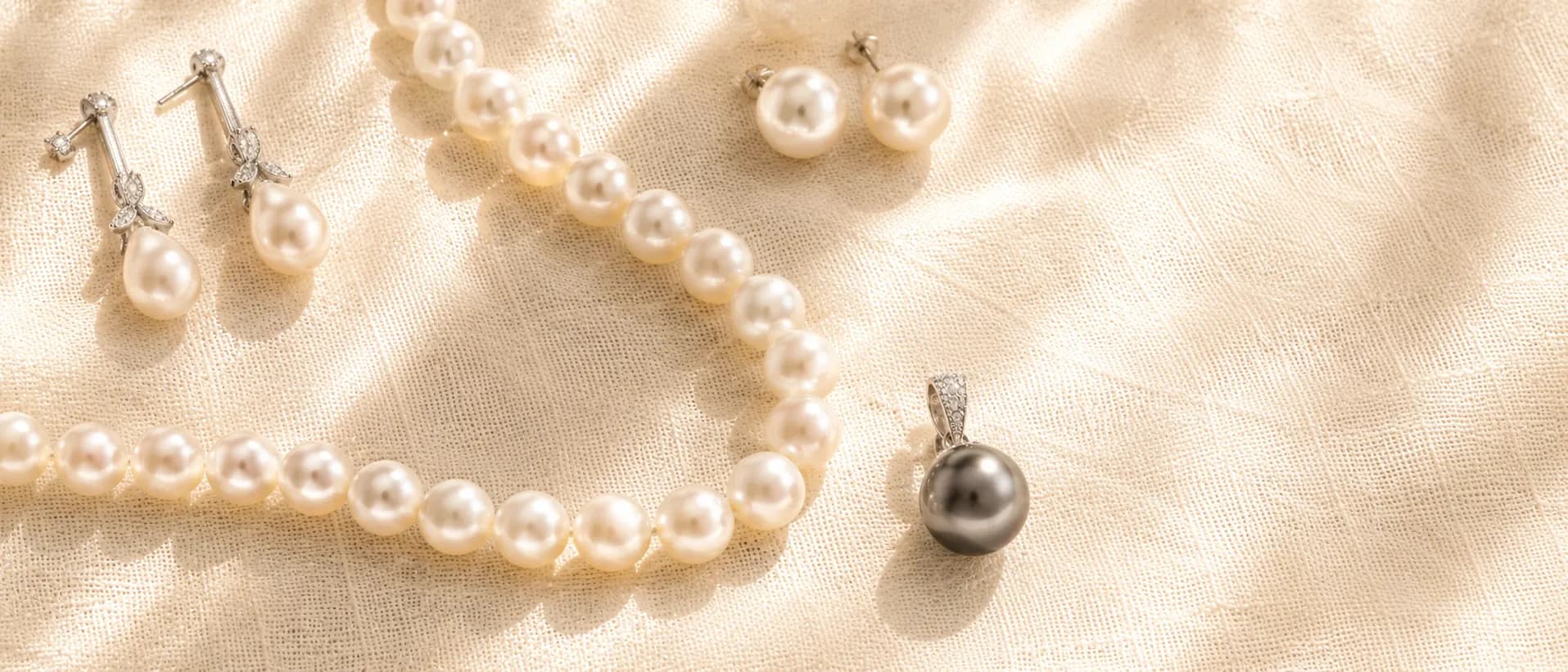 Pearl jewelry at ATL Luxury Jewelers Atlanta