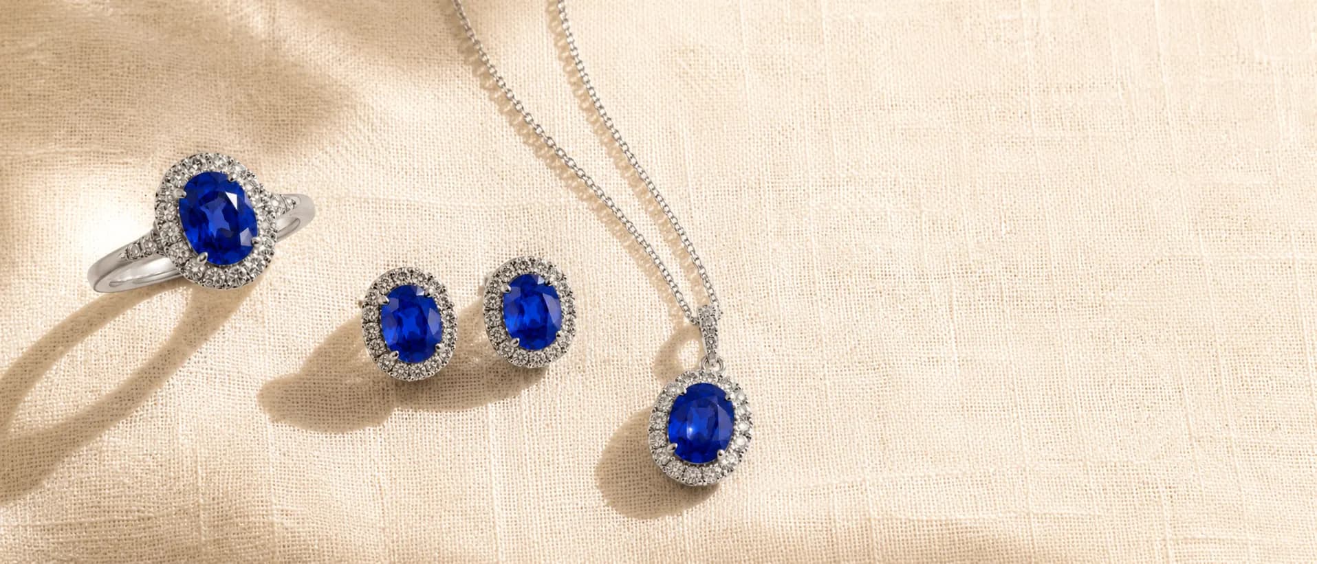 Sapphire jewelry at ATL Luxury Jewelry Atlanta