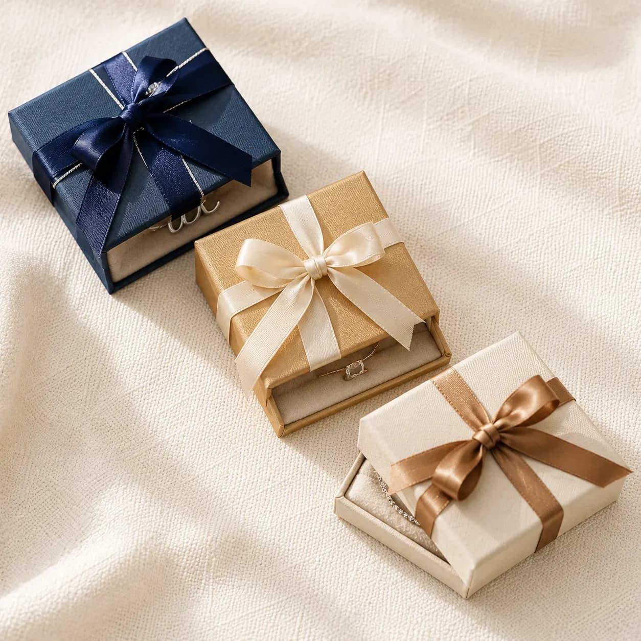 Holiday season jewelry gifts in seasonal wrapping at ATL Luxury Jewelry Atlanta