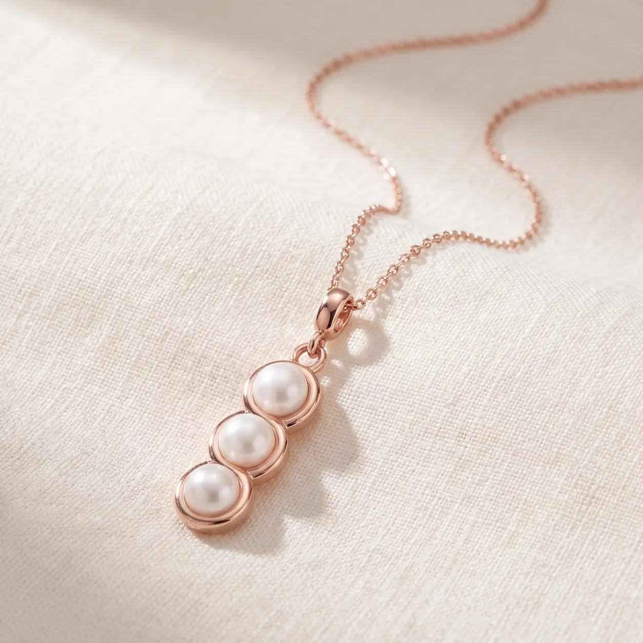 Jewelry gifts for her at different price points arranged on cream linen