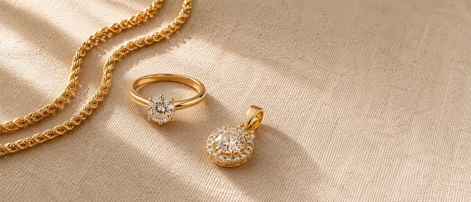Yellow Gold jewelry at ATL Luxury Jewelers Atlanta