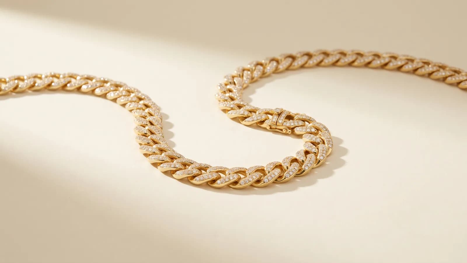 Design prototype — a rendering of a custom gold chain and bracelet by ATL Luxury Jewelry, Atlanta
