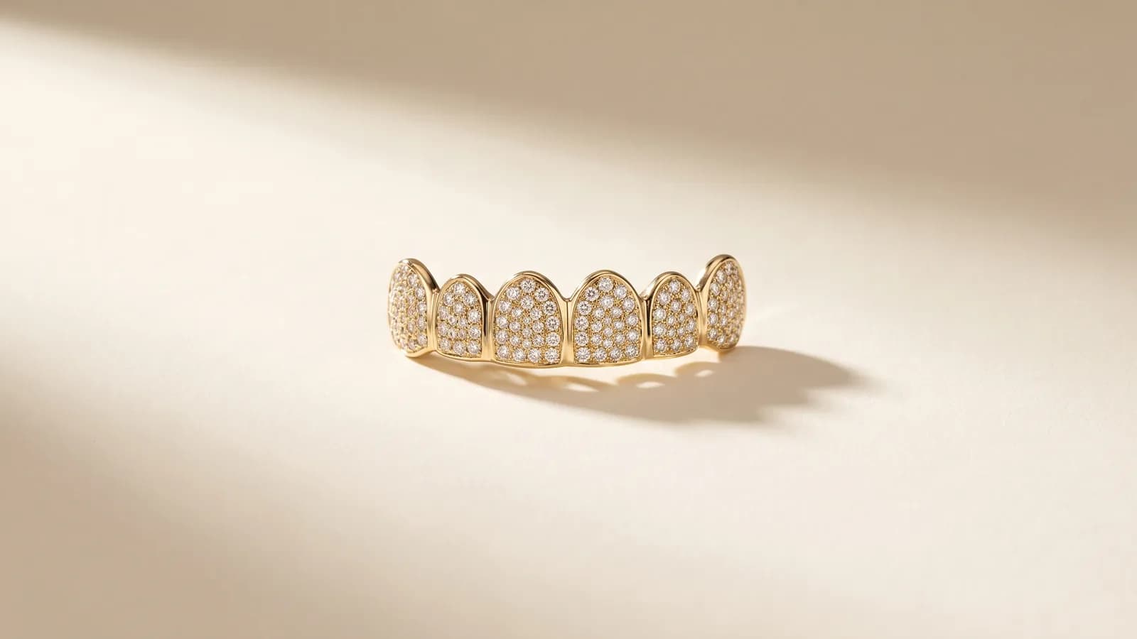 Design prototype — a rendering of a fully-iced diamond custom grillz piece by ATL Luxury Jewelry, Atlanta