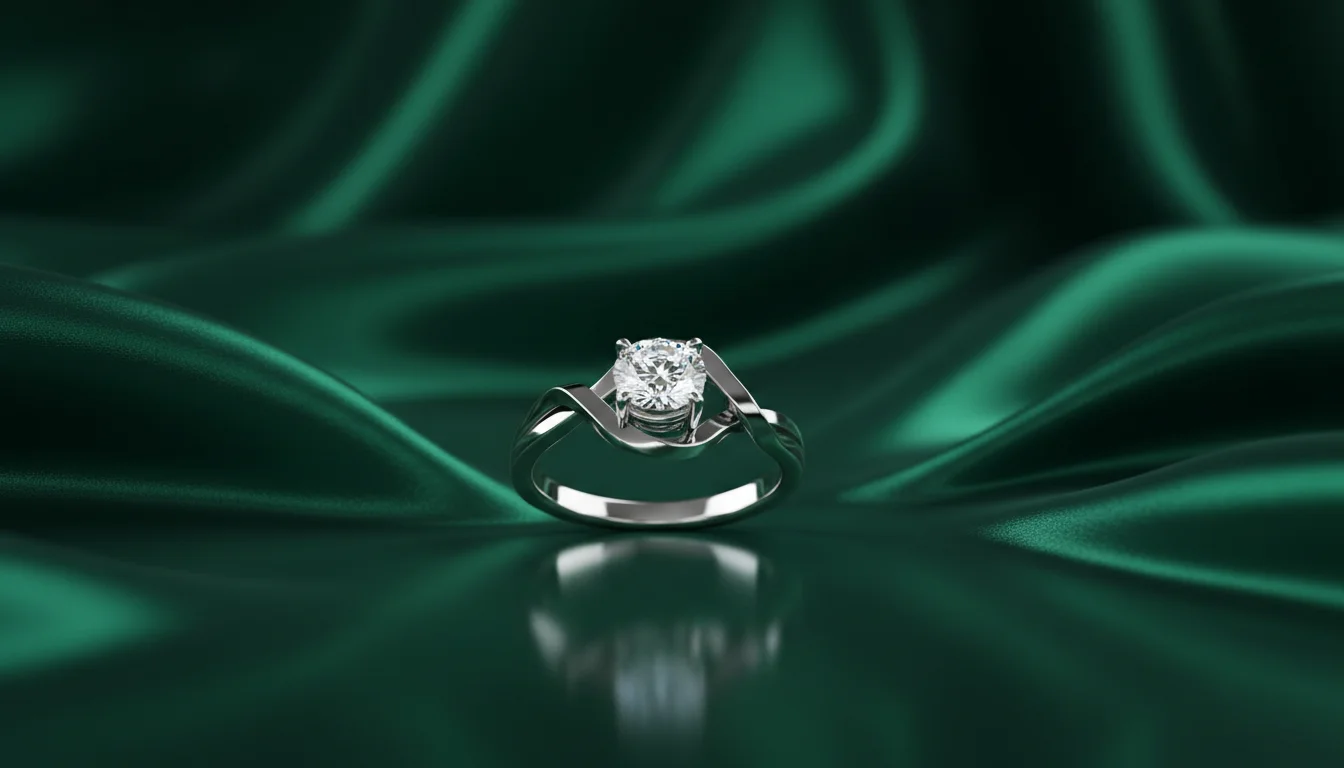 Master jeweler setting a custom engagement ring at ATL Luxury Jewelers' Atlanta atelier