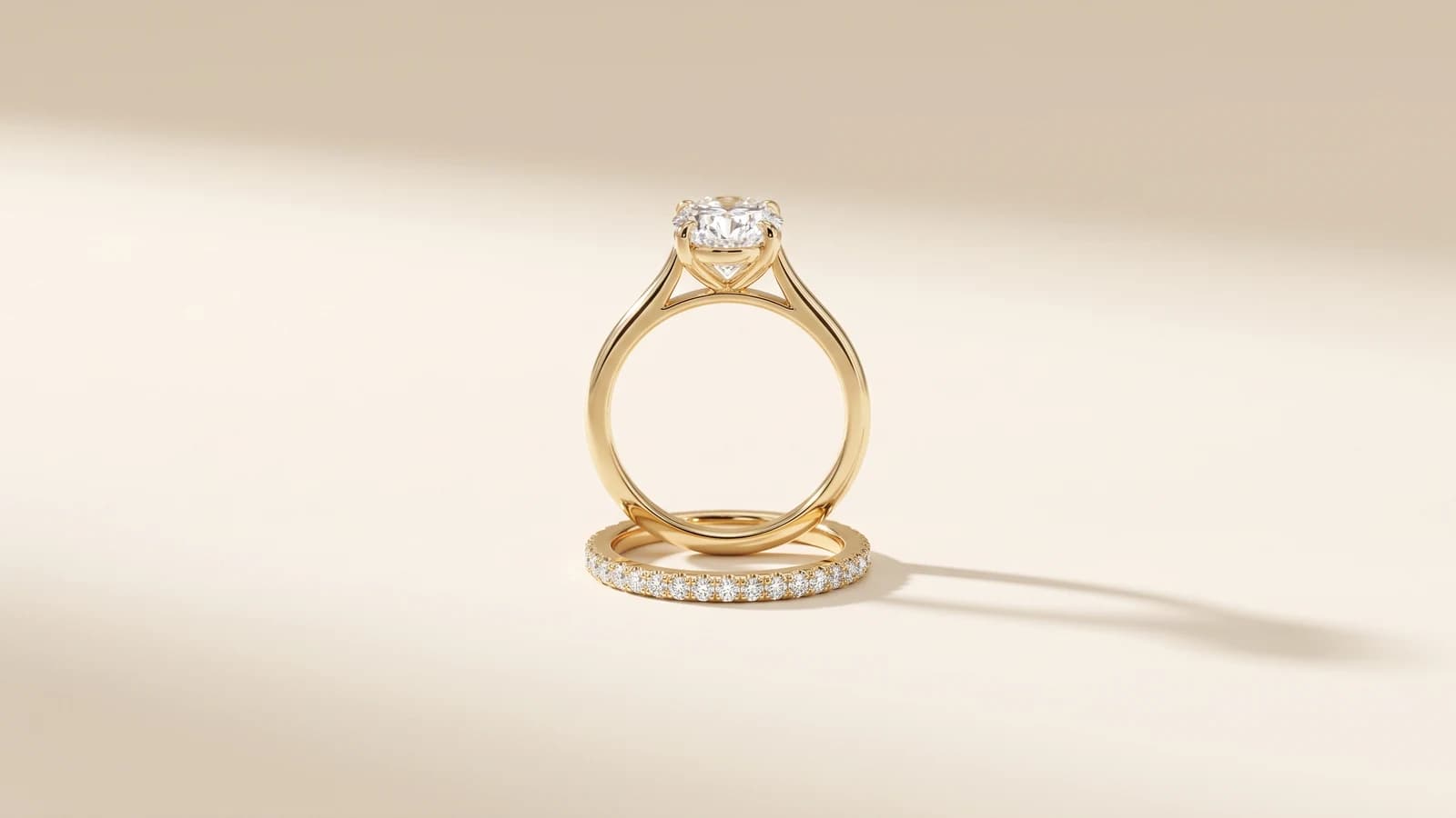 Design prototype — a rendering of a custom bridal set by ATL Luxury Jewelry, Atlanta