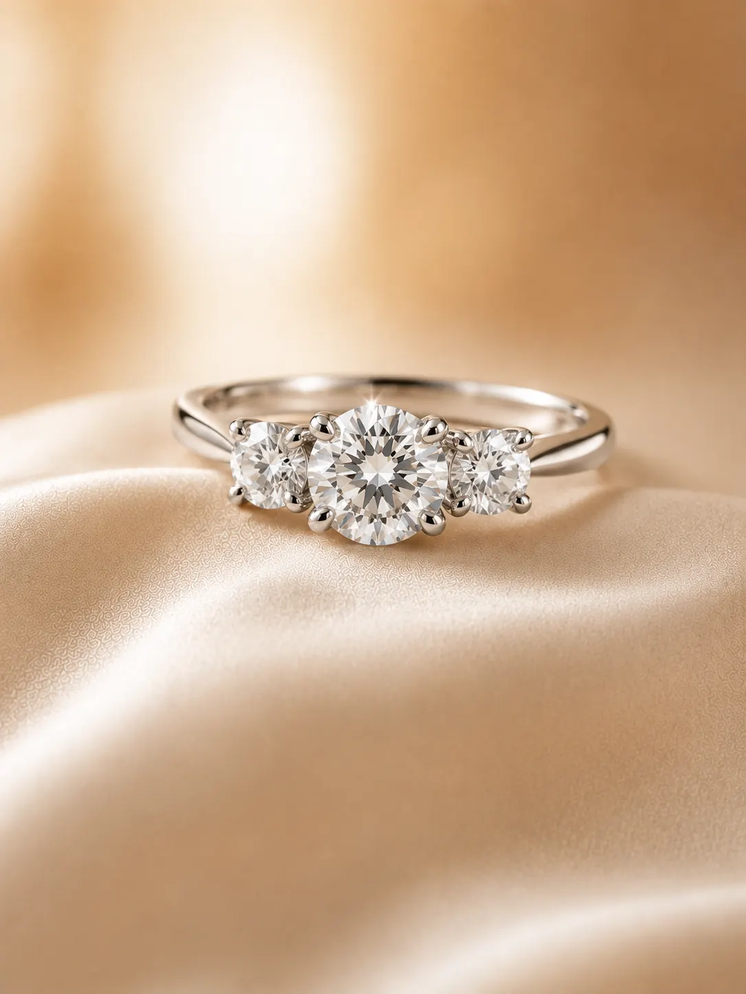 Three Stone engagement ring