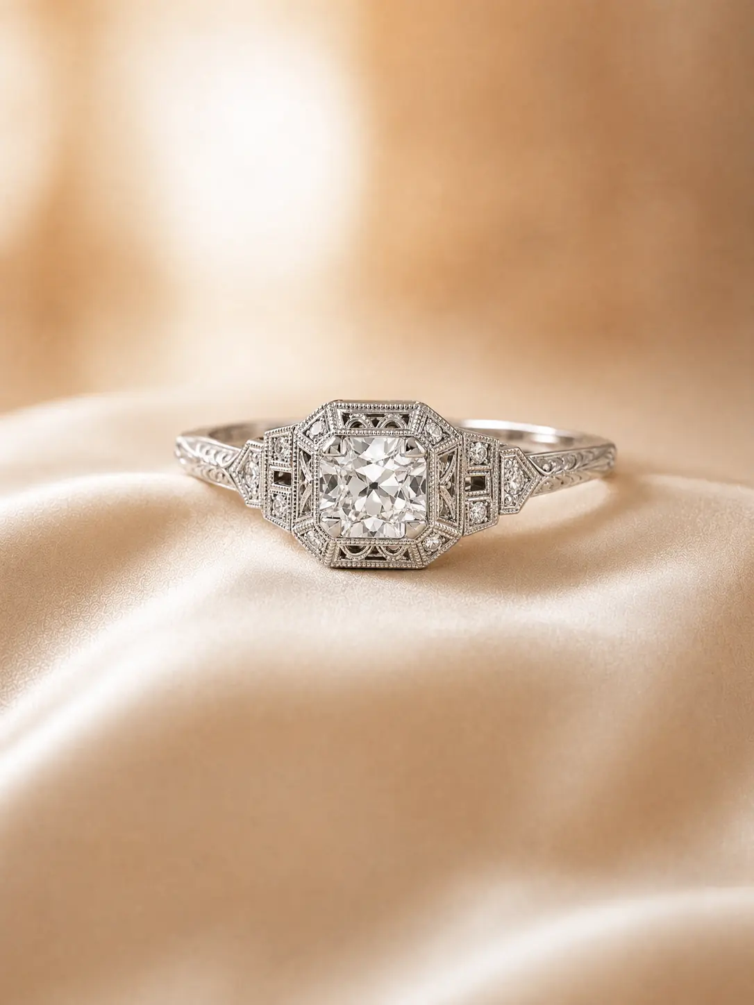Vintage & Art Deco engagement ring