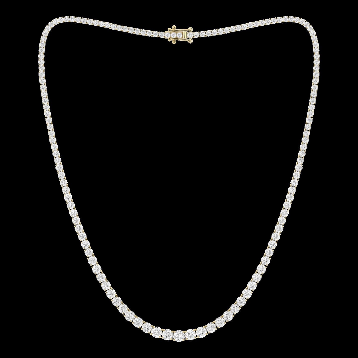 Lab-Grown Diamond Tennis Necklace