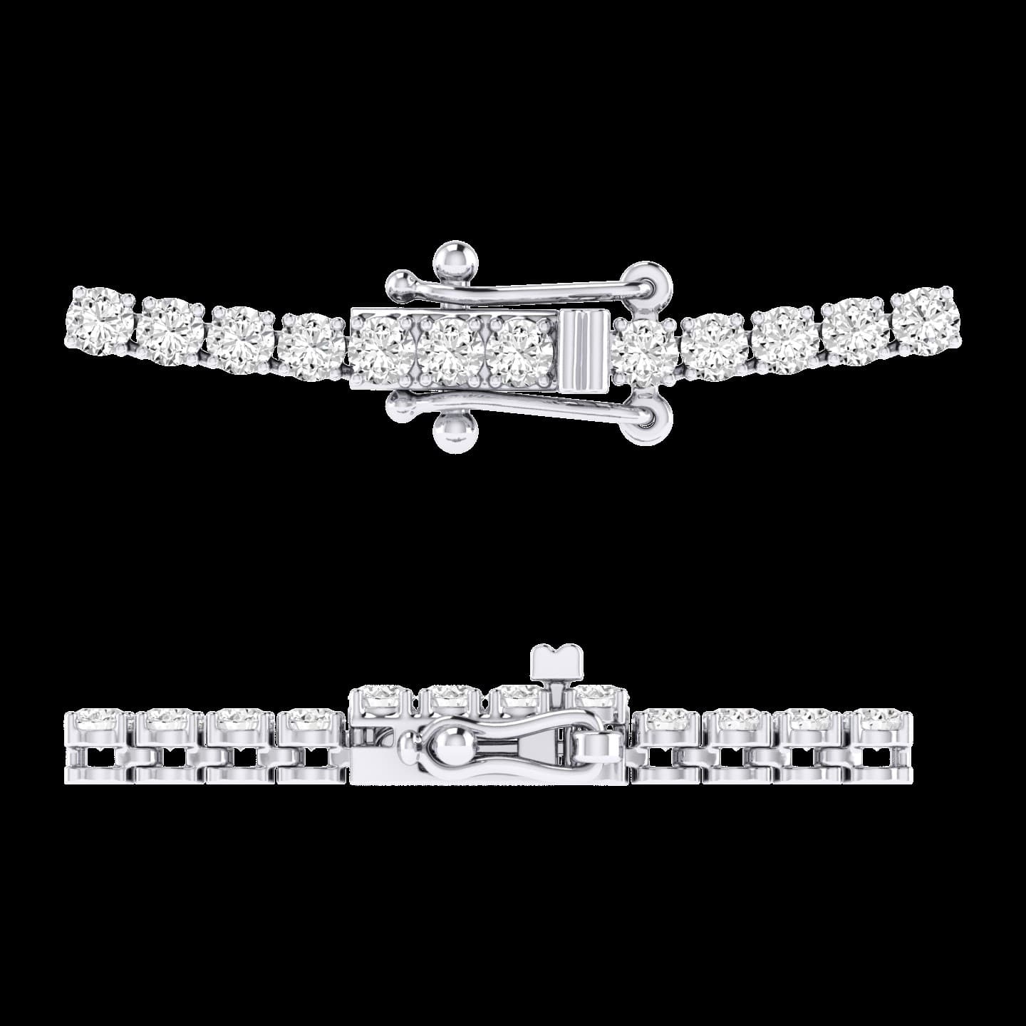 Lab-Grown Diamond Tennis Necklace — view 4