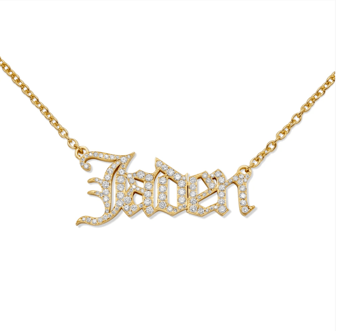 Classic Script Name Pendant
