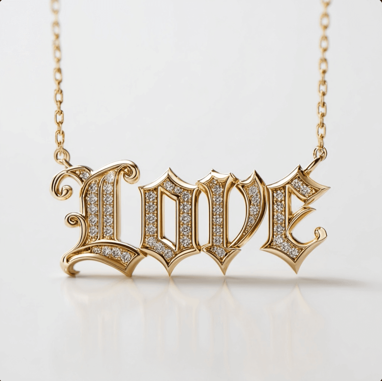 Bold Statement Name Pendant