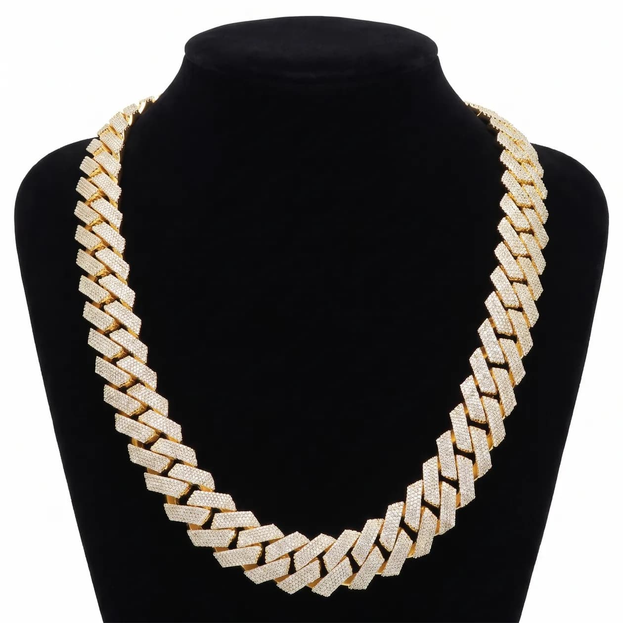 Gold Prong Cuban