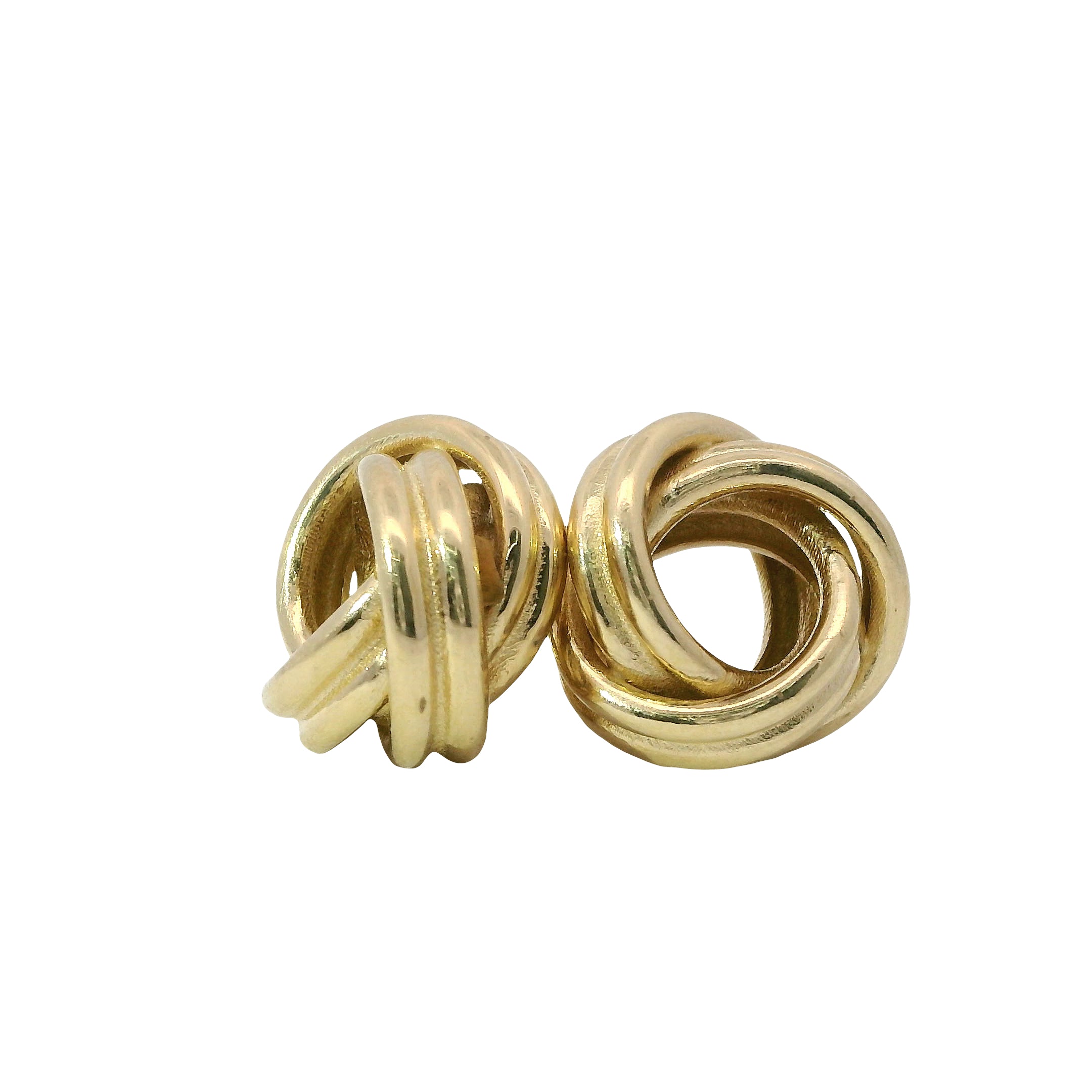 Solid 14K Yellow Gold Stud Earrings, Made To Order.
