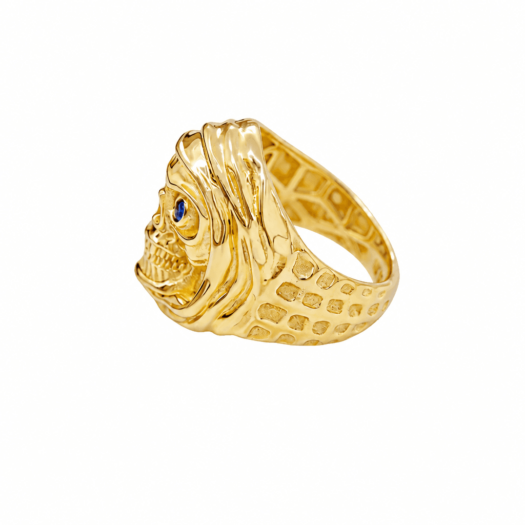 Solid 14K Yellow Gold Stud Earrings, Set with Cubic Zirconia (CZ), Made To Order., view 3