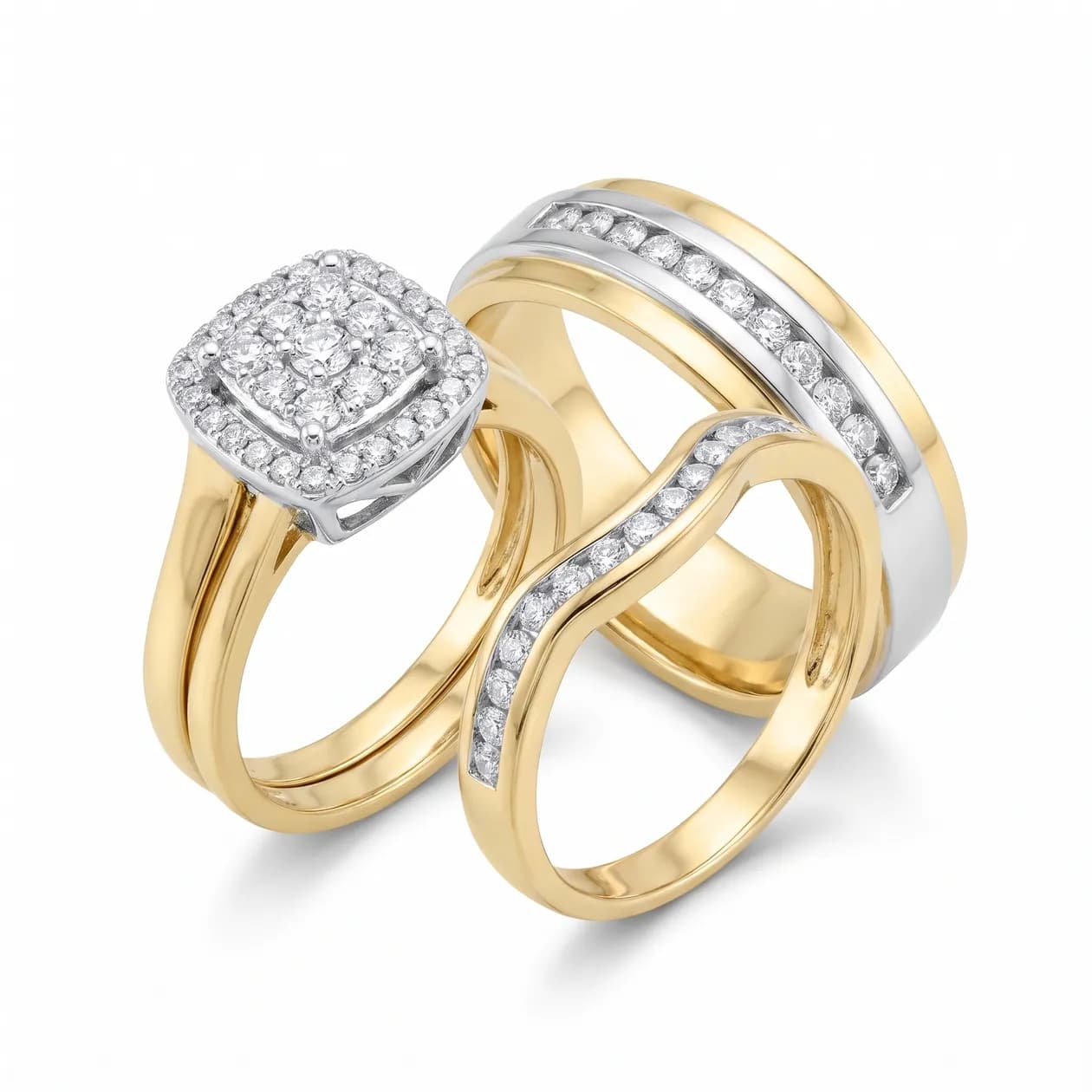 Two Tone Trio Set