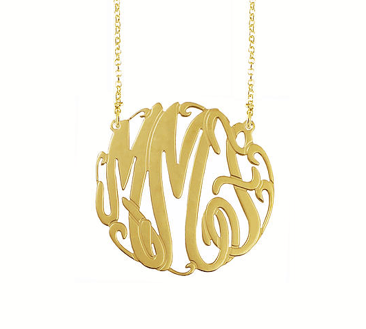 Bella Monogram Necklace