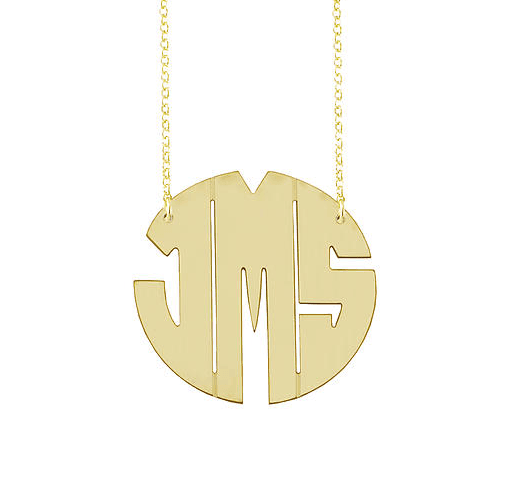 Monica Monogram Necklace