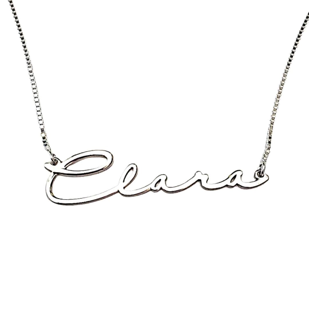 Personal Signature Style Dainty Name Necklace