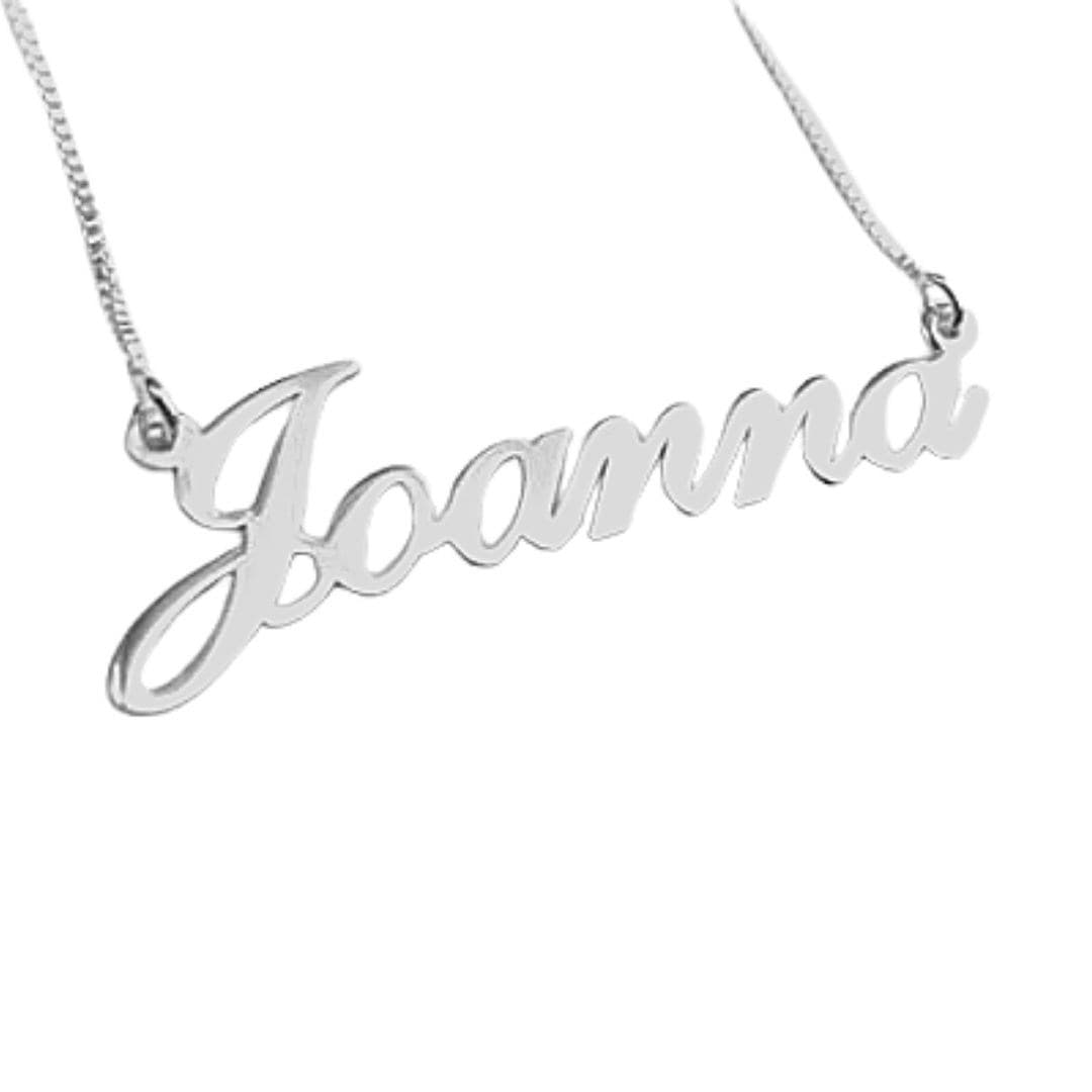 Cursive Style Name Necklace (Lindsay)