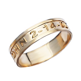Personalized Name Ring Choose Silver