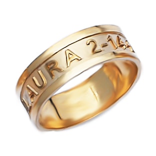 Personalized Name Ring Pcr027