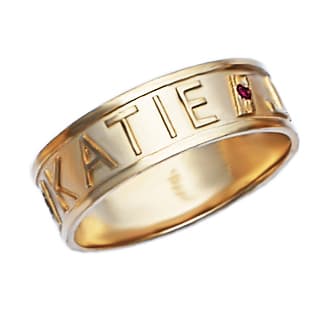 Personalized Name Ring Pcr047