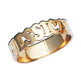 Personalized Name Ring Pcr065