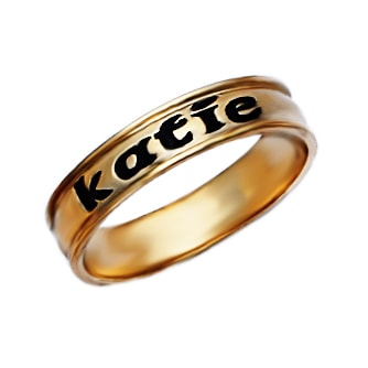 Personalized Name Ring Pcr095