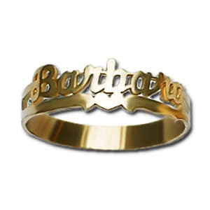 Personalized Name Ring Pr01s