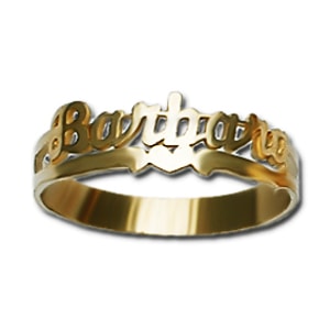 Personalized Name Ring Pr01s