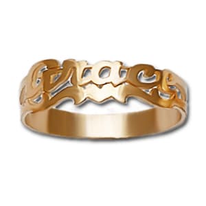 Personalized Name Ring Pr03s