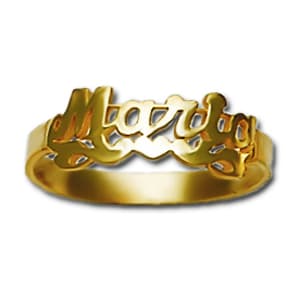 Personalized Name Ring PTB04