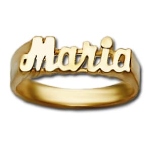 Personalized Name Ring R607