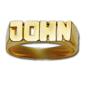 Personalized Name Ring R610