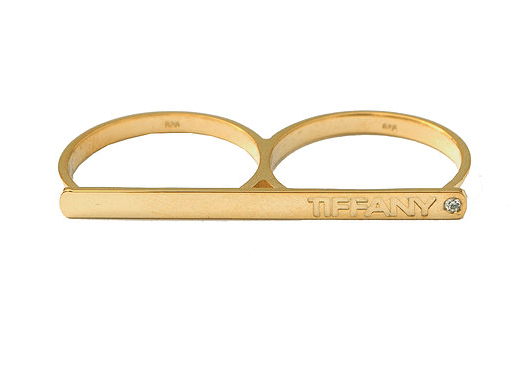 Engraved Bar Ring Block Style