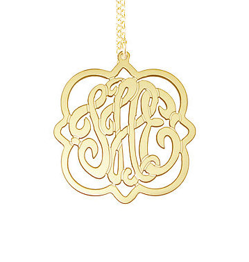 Atlantis Monogram Necklace