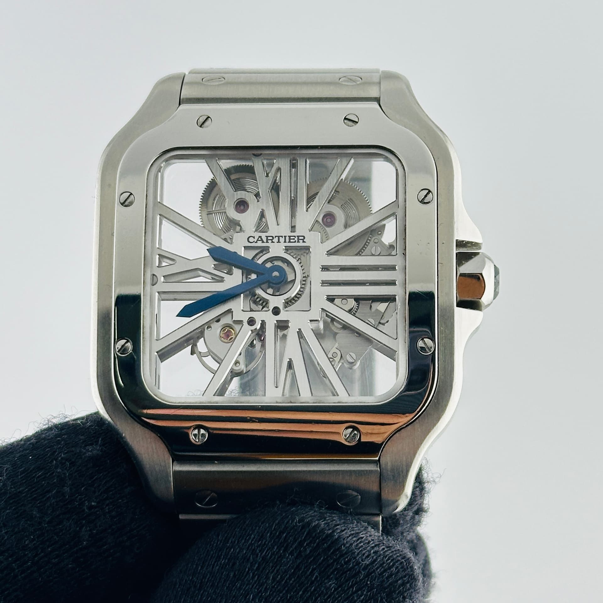 Cartier Santos Skeleton, view 4