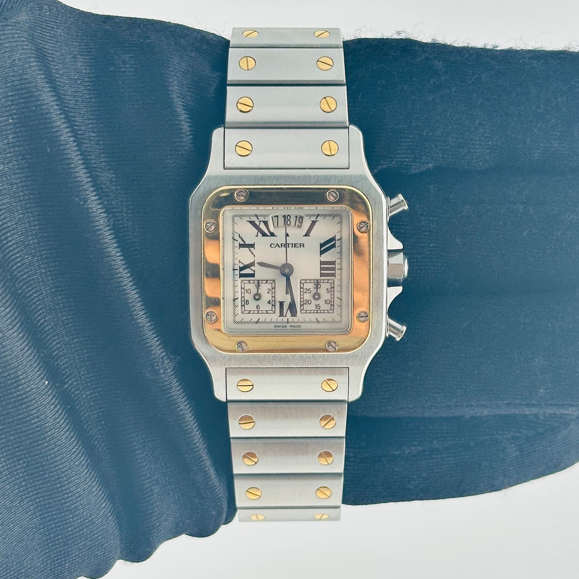 Cartier Santos Chronoflex, view 3
