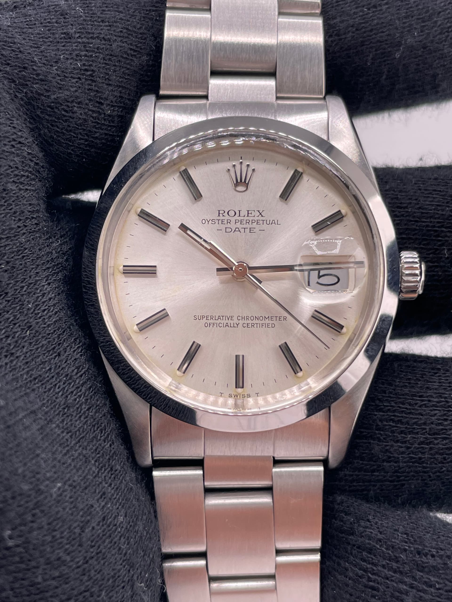 Rolex Oysterdate, view 3