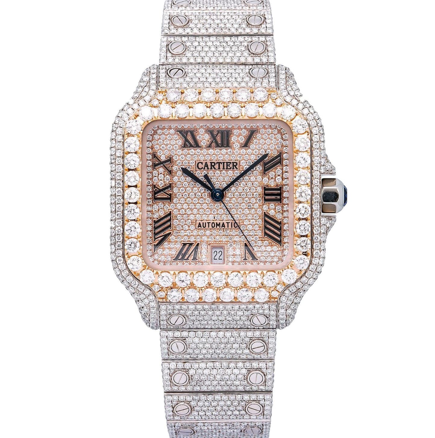 Cartier Santos, reference WSSA0018