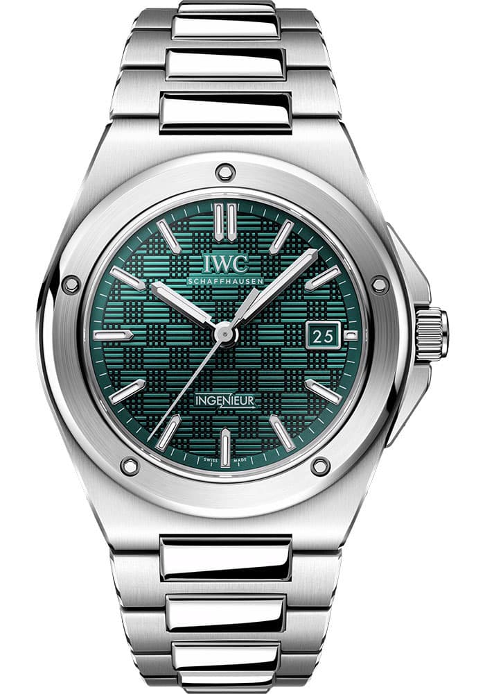 IWC Ingenieur Automatic Aqua Dial on Stainless Steel Bracelet Ref. IW328903 with Card 2026 — 40mm Stainless Steel case, Aqua dial, Stainless Steel Bracelet bracelet. Unworn, 2026. OG Box & Card/Papers
Brand New.