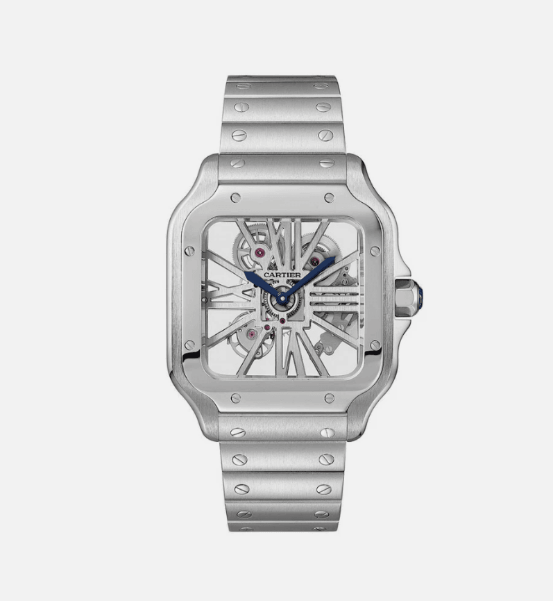 Cartier Santos Skeleton