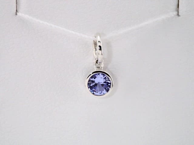 Posh Mommy® Imitation Birthstone Charm/Pendant, view 4