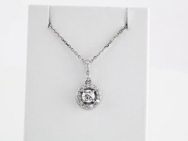 Halo-Style Necklace, view 4