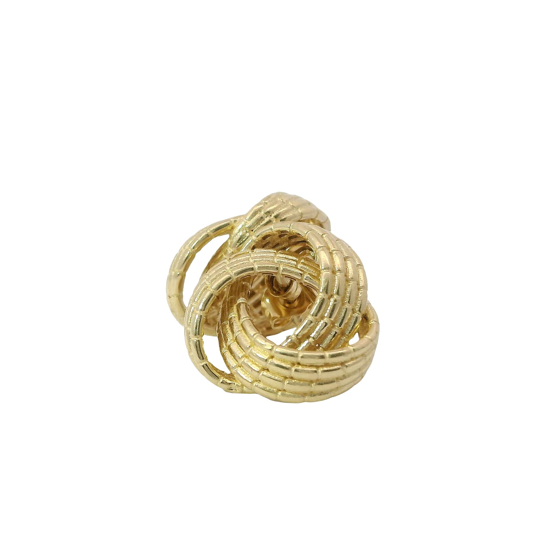 Solid 14K Yellow Gold Stud Earrings, Made To Order.