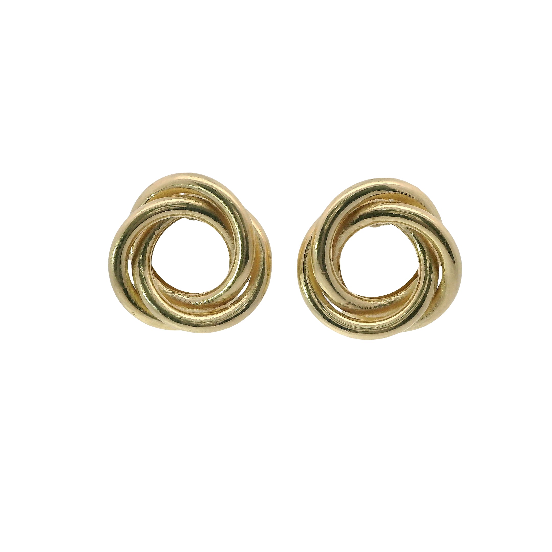 Solid 14K Yellow Gold Stud Earrings, Made To Order.