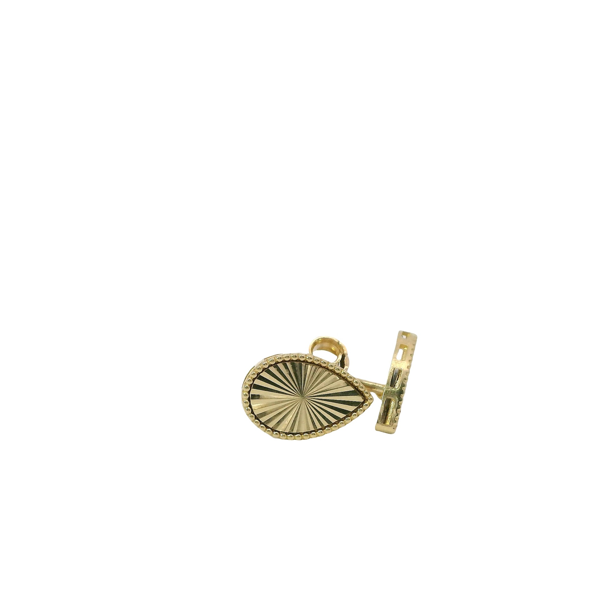 Solid 14K Yellow Gold Stud Earrings, Made To Order.